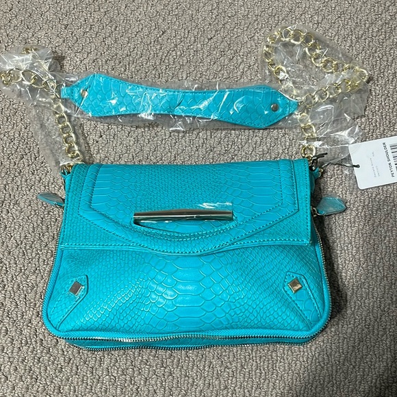 Danielle Nicole | Teal Peyton Shoulder Bag - Picture 2 of 16